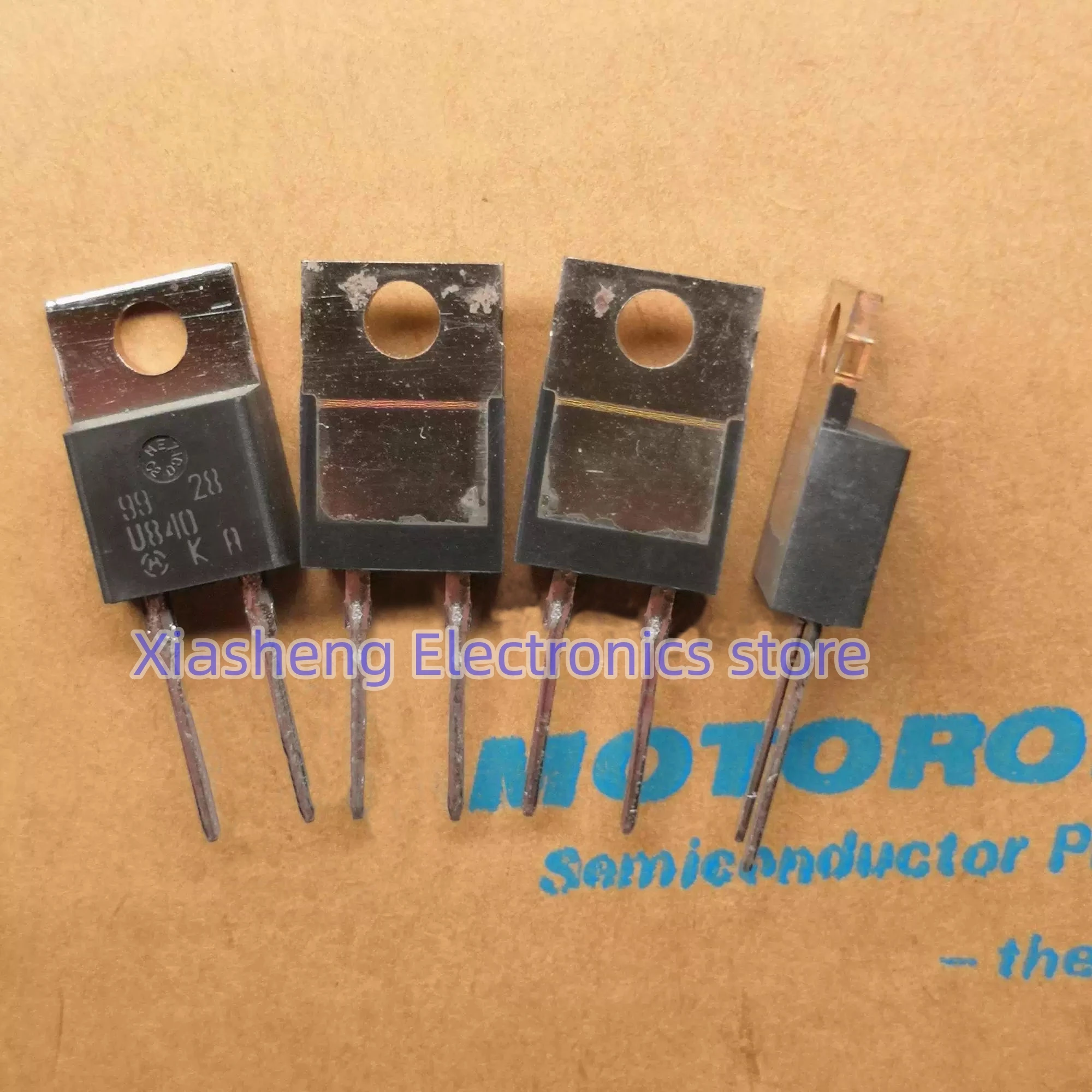 

New Original 10Pcs MUR840 U840 TO-220-2 8A 400V Fast Recovery Diode In Stock Good Quality