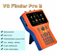 GTMEDIA V8 Finder PRO 2 Satellite Signal Finder DVB-S2X/S2/S/T2/T/C AHD H.265 Meter Satellite 100% Original