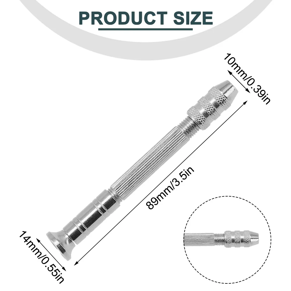 

High Quality Woodworking Drilling Tools Hand Drill Drill Bit 0.3-3.2mm 21Pcs set Aluminum Alloy Power Rotary Tools Small