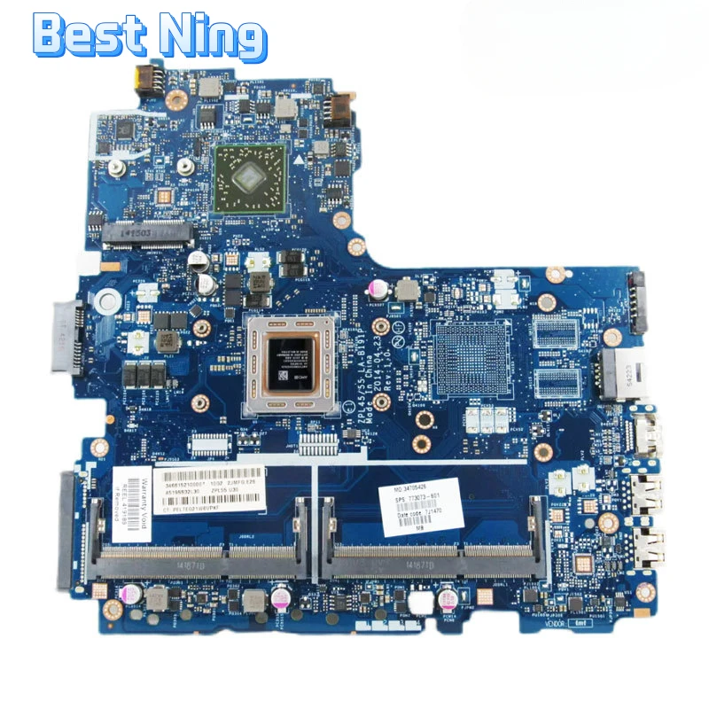 For HP Probook 455 G2 Motherboard ZPL45 LA-B191P Mainboard CPU A6-7050B A8-7100 A10-7300 UMA