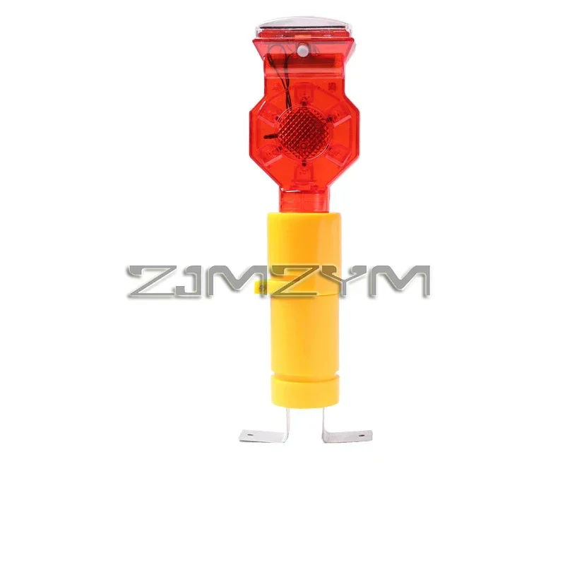 Solar Charging Traffic Warning Light Flashing Light LED Lamp for Construction Site Harbor Road Emergency Lighting