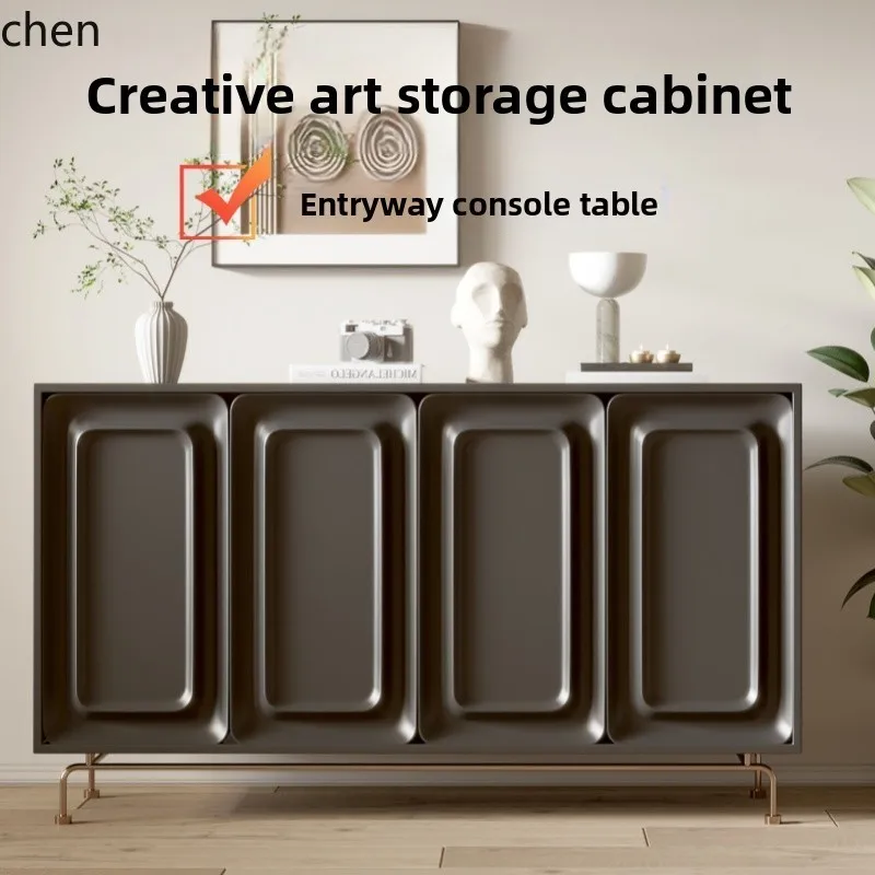 

LXC Lacquer Entrance Cabinet Decorative Storage Simple Modern Shoe Cabinet Creative Sideboard