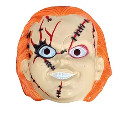 Ghost Mask Doll Movie Chucky Masks Halloween Scary Horror Mask Party Cosplay Collectible Accessories Kids Toy Gift