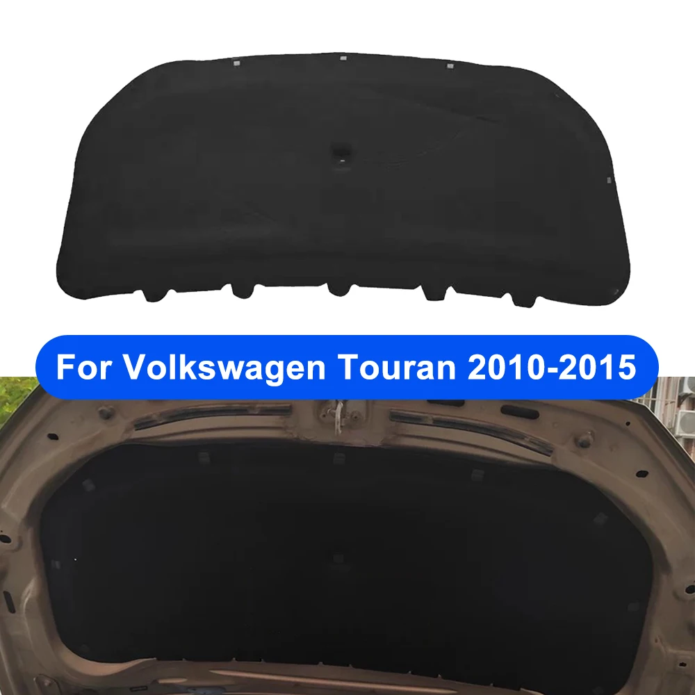 New Front Hood Engine Sound Insulation Pad Cotton Soundproof Cover Thermal Heat Insulation Pad Mat For 10-15 Volkswagen Touran