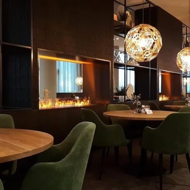 

Современная подставка под телевизор, мебель для гостиной, декоративный светодиодный пламя, водяной паровой камин, встроенный деревянный электрический камин