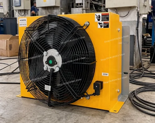 

Hydraulic Air Cooler Radiator Fan Cooled Oil Heat Exchanger AH1417T-CA / AJ1417 for Industrial Machinery High Efficiency