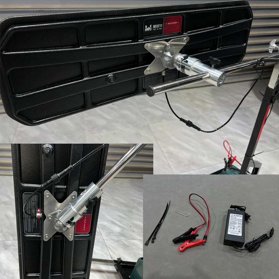 Dent Light 6LED Strip Line Reflective Board Lamp  Light for Dent Detection Hail Damage  Repair Light No Stand