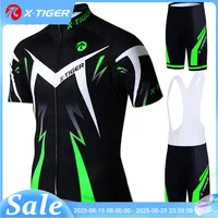 X-Tiger Pro Cycling Jersey Set Summer Cycling Wear Mountain Bike Clothes Bicycle Clothing MTB Bike Cycling Clothing Cycling Suit