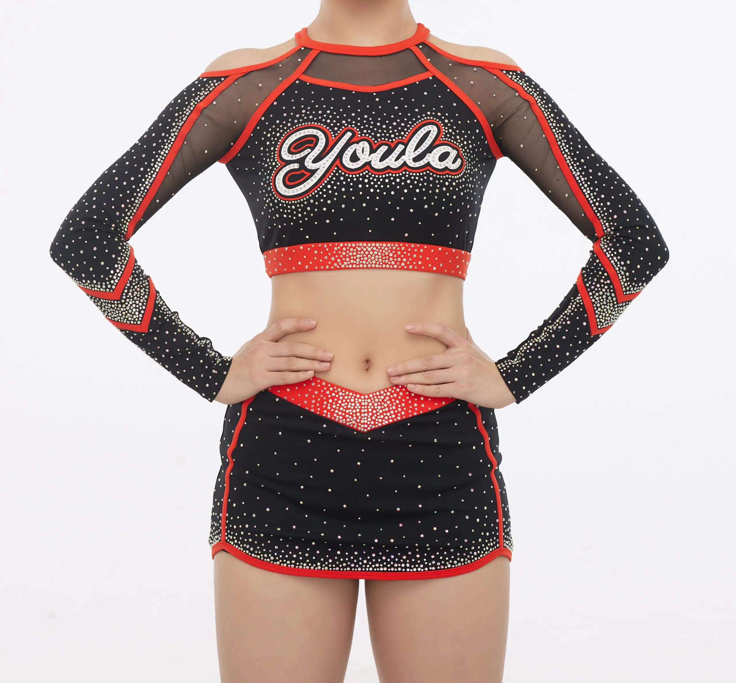 1Piece Professional Cheerleading Outfit, Uniform, Custom Style,Custom Size