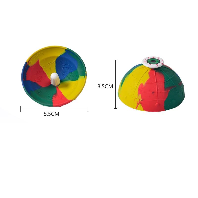 Camouflage Bouncing Bowl Stress abbau leistungs starke Bouncing Half Ball Erwachsenen kreative Bouncing Ball Kinder Lernspiel zeug