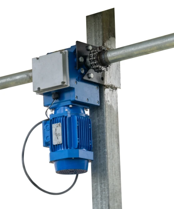 Jiapei Factory Price Gear Motor for Greenhouse Shading Durable Plastic Steel Agriculture PE Cover Material