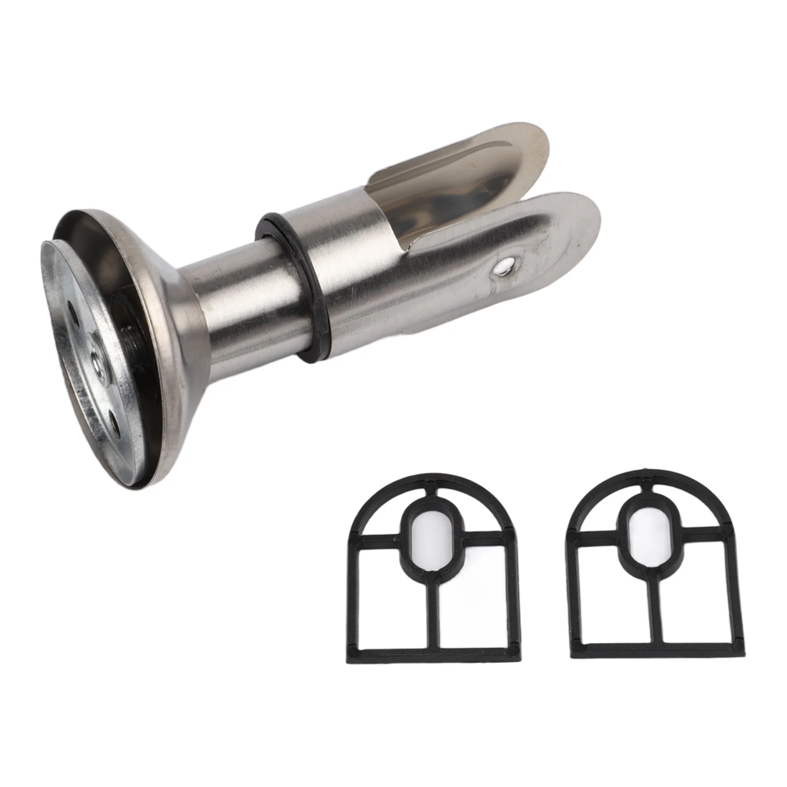 Bathroom Accessory Partition Bracket Partition Foot Lightweight Sanitary Partition Foot Silver Stainless Steel