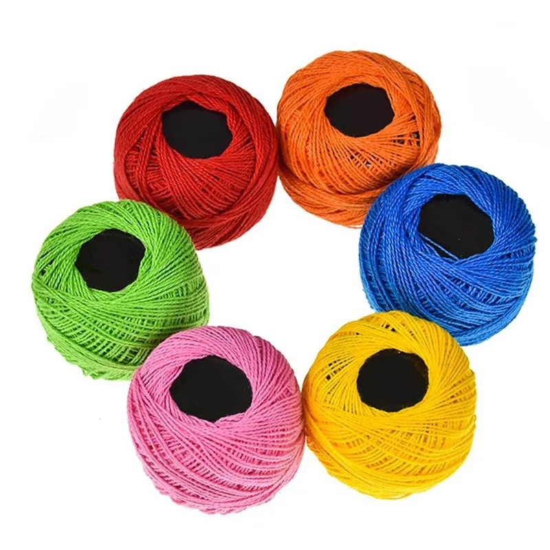 16 Colors Cross Stitch Thread Embroidery Sewing Thread Diy Hand-Knitted Patch Thread Sewing Supplies Handcraft