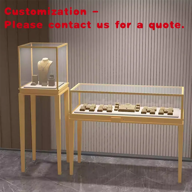 

на заказ. Высококачественный современный шкаф-витрина и серебряные ювелирные изделия, стеклянная стойка, витрины, стеллажи из МДФ и металла