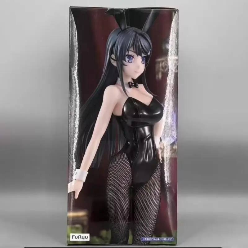 

Genuine Furyu The Youth Pig Doesn't Bite The Bunny Girl Bicute Bunnies Figure Sakurajima Mai PVC Original Anime Figure Model Toy