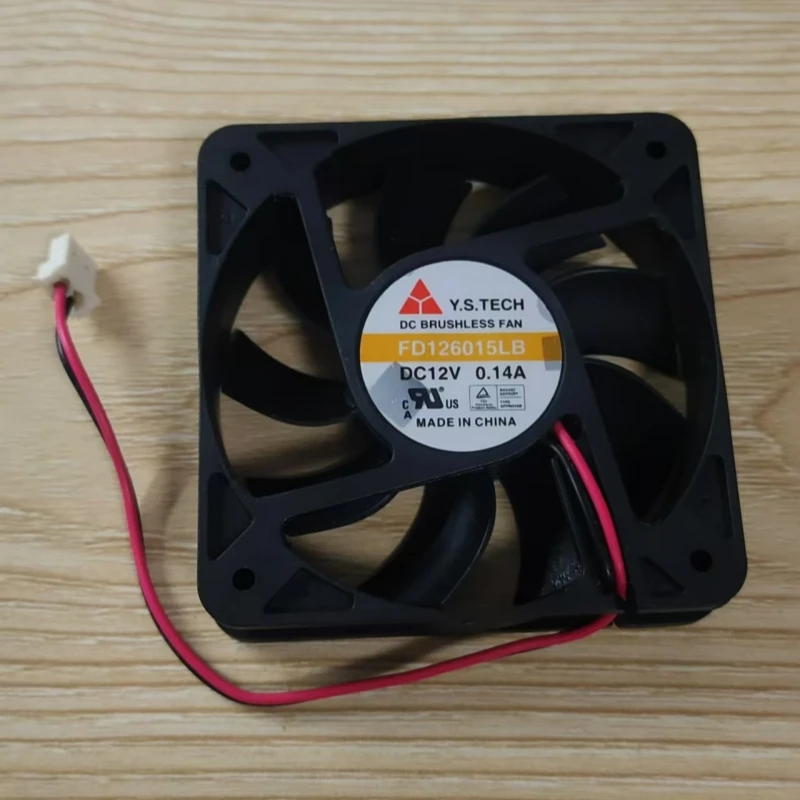 

Новый 6015FD 126015 LB DC12V 0,14A 6CM 2-проводной охлаждающий вентилятор с бесплатной доставкой