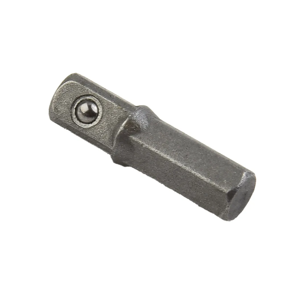 1/4 Square Drive To 1/4 Hex Shank  Socket+1/4 Drill Socket Adapter Herramientas Power Tool Sets Multitool Soldering Iron