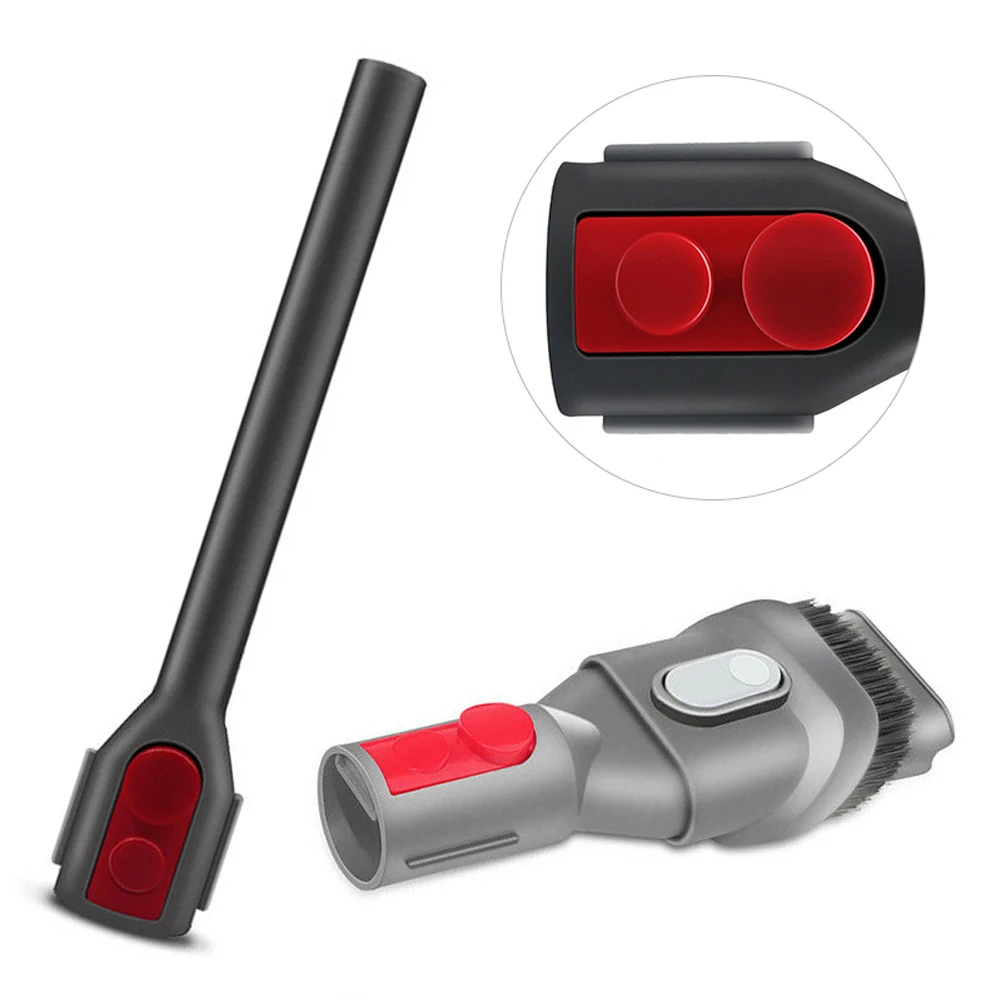 2 unids/set boquilla de vacío cabezal de cepillo de succión para Dyson V7 V8 V10 aspiradora herramienta para grietas de polvo para el hogar