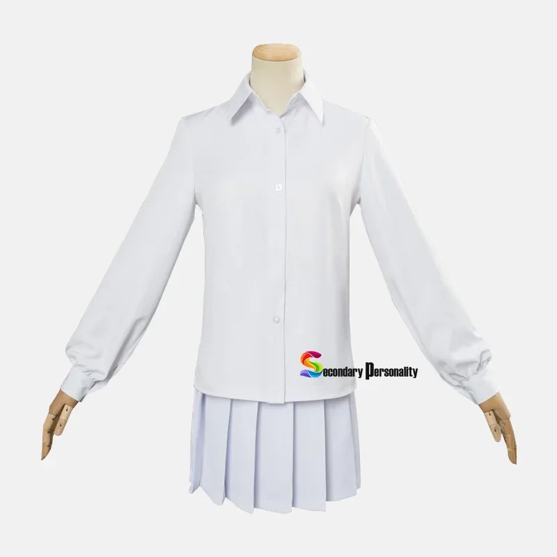 Het Beloofde Neverland Emma Cosplay Kostuum Vrouwen Meisjes Schooluniformen Halloween Carnaval Kostuum