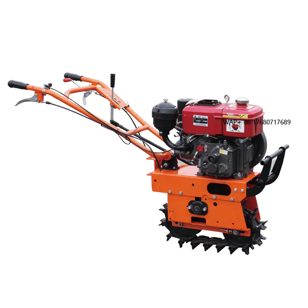 

Мини-культиватор 176 с водяным охлаждением, цепным приводом, плугом и сеялкой для прополки