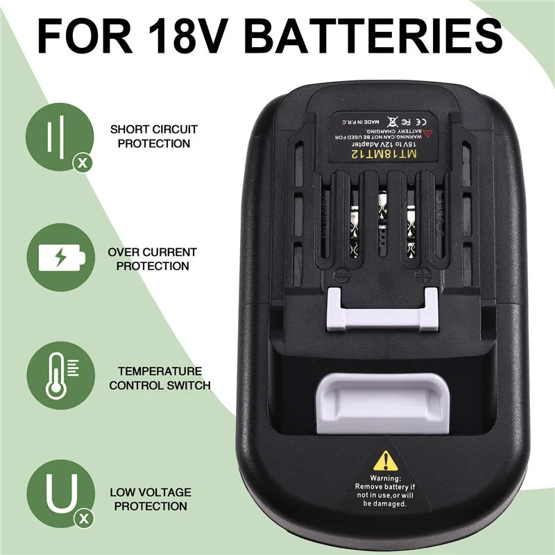 

AA05 Adapter For 18V To 12V Battery Convert To For 12V Cordless Power Tool BL1016 BL1021B