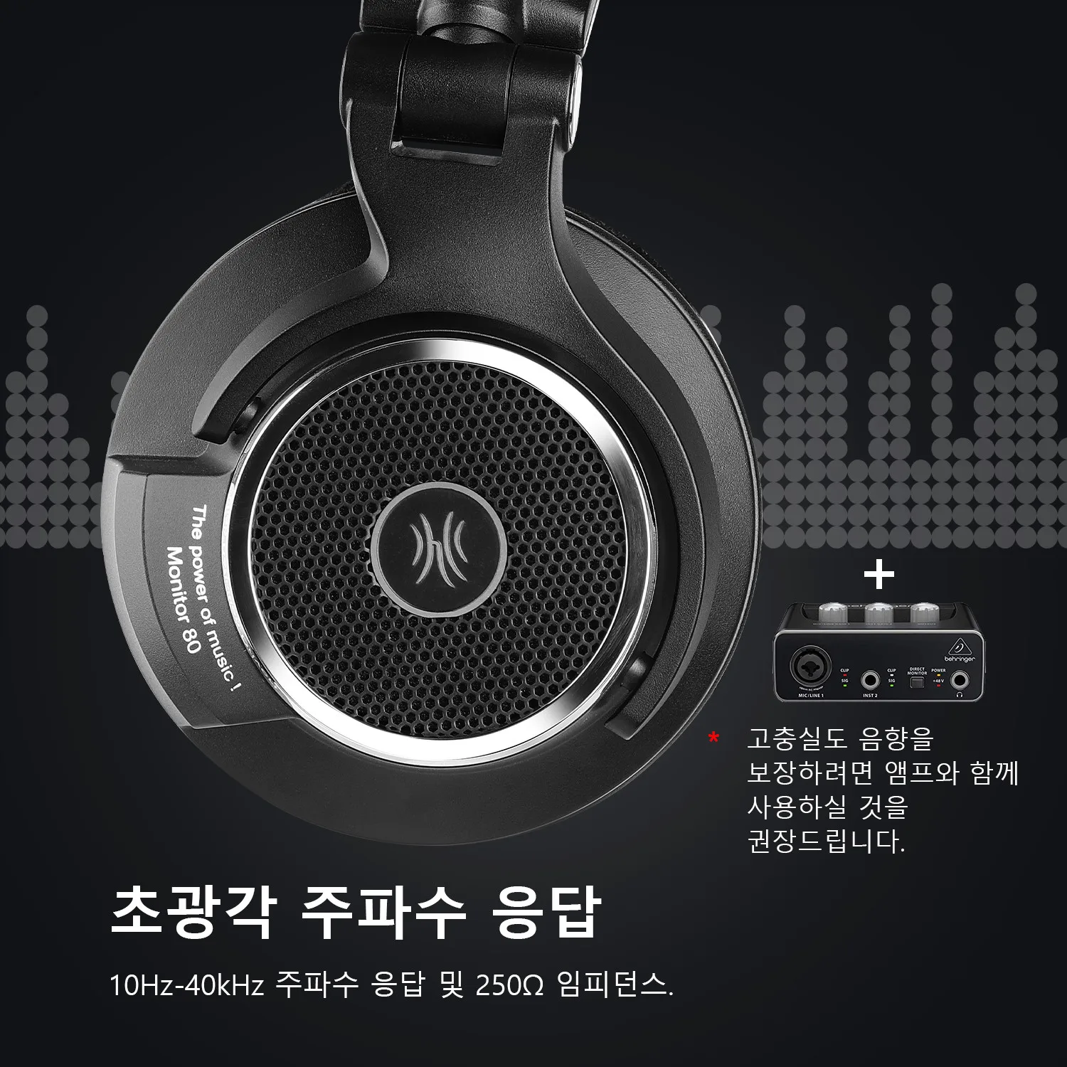Oneodio 모니터 80 유선 헤드폰 오픈백, 250Ω 오디오 애호가 HiFi 헤드폰, 귀 커버형 헤드셋, 고해상도 오디오 전문 스튜디오 헤드셋