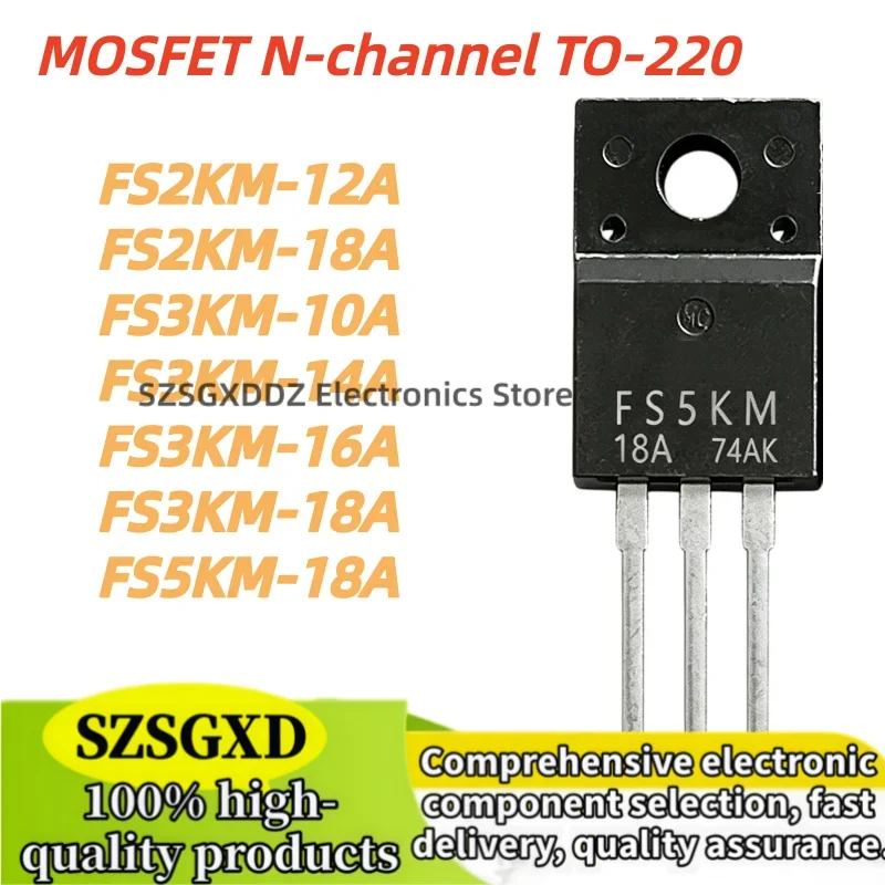 10pcs 100% New Quality FS3KM-14A FS3KM-16A FS3KM-18A TO220F FS5KM-18A FS2KM FS3KM FS5KM FS2KM-12A FS2KM-18A FS3KM-10A TO-220F