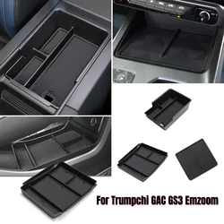 For Trumpchi GAC GS3 Emzoom 2022-2025 Car Styling Center Console Organizer Storage Interior Armrest Storage Box Auto Accessories