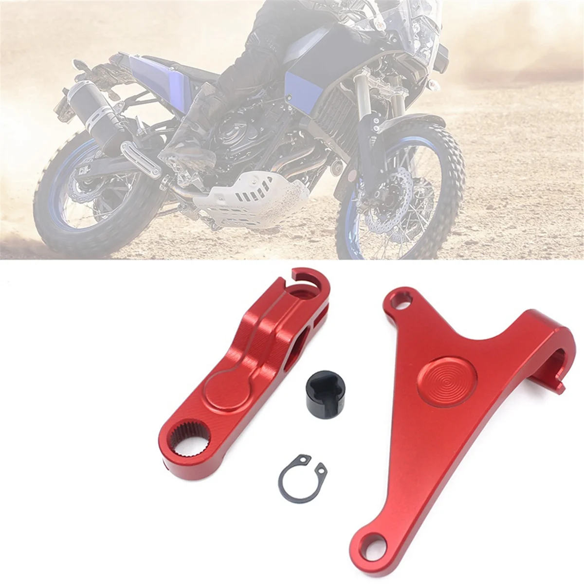 Kit de soporte de palanca de embrague de extensión de brazo de embrague de motocicleta para 700 XTZ 700 2019-2024 MT07 FZ07 R7