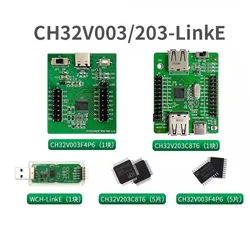 CH32V203/CH32V003 Evaluation Board Kit WCH Industrial Grade 32-bit General Purpose Development Boards