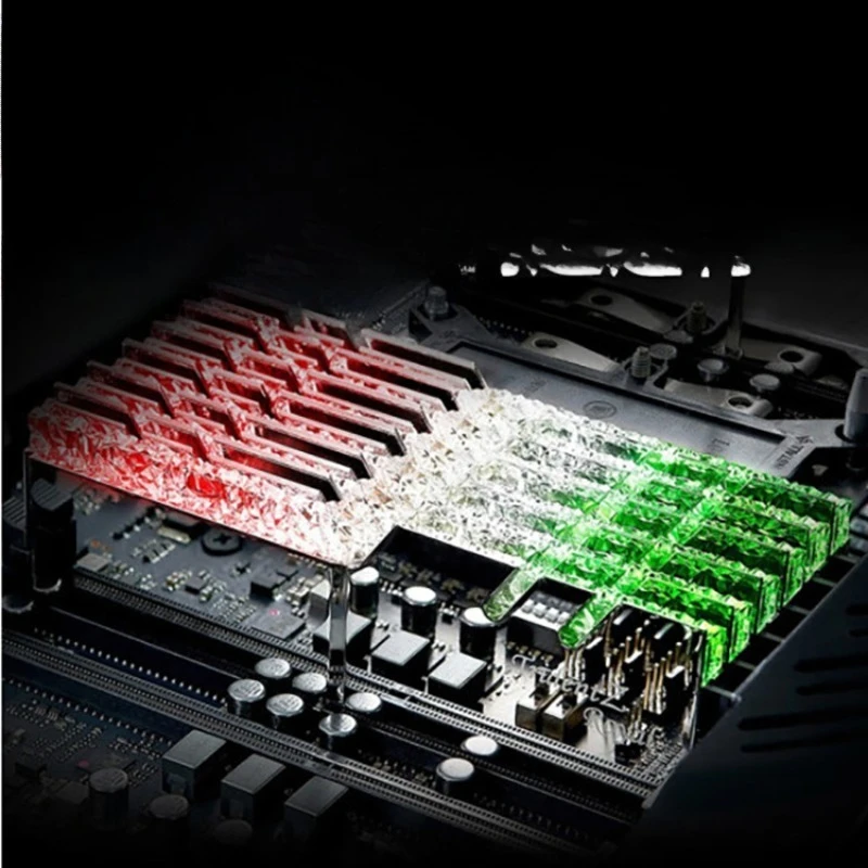 RGB light strip 32GB (2x16GB) set, desktop memory stick DDR4 3600 colors