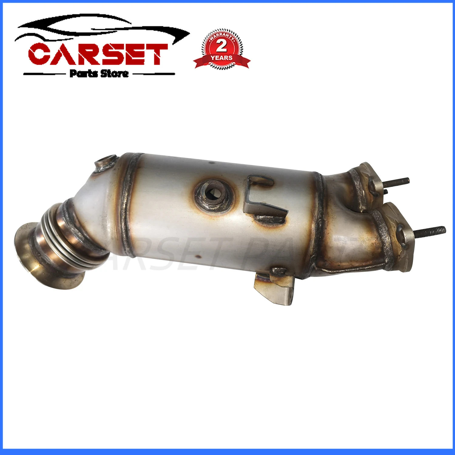 

One Pcs Front Catalytic Converter for 2010-2013 BMW 135i E88, E82 2011-2013 335i E93, E92, E90 N55 18328603874 18328603874