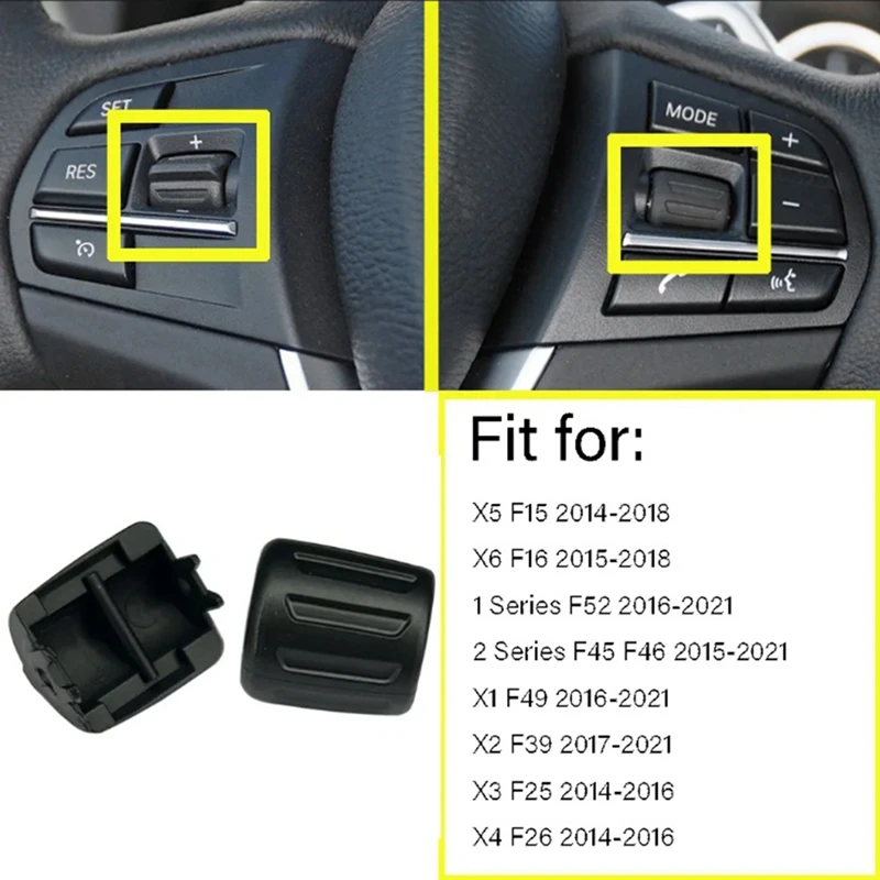 Car Steering Wheel Multi-Functional Button For BMW 1 2 Series X1 X2 X3 F25 X4 F26 X5 F15 X6 F16 Car Accessories Parts