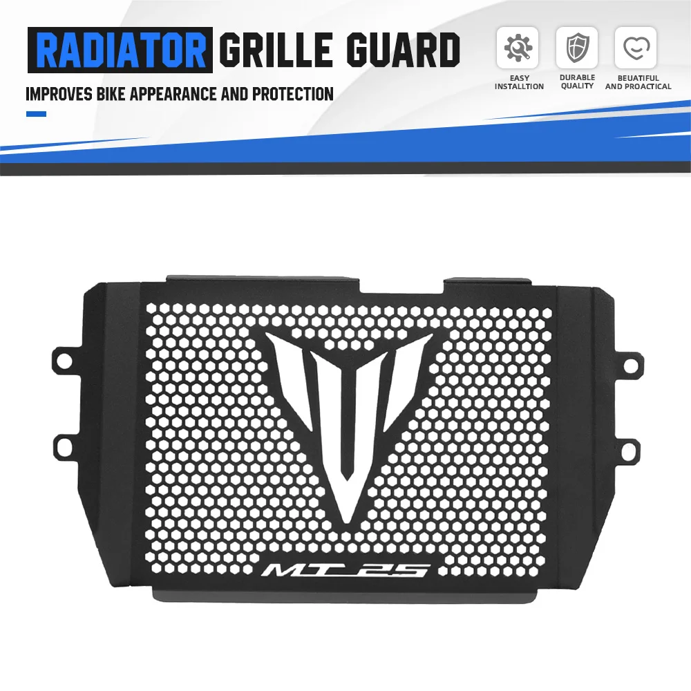

FOR YAMAHA MT-25 MT25 2015-2016-2017-2018-2019-2020-2021-2022-2023-2024 Motorcycle Radiator Grill Guard Cover Protection Part