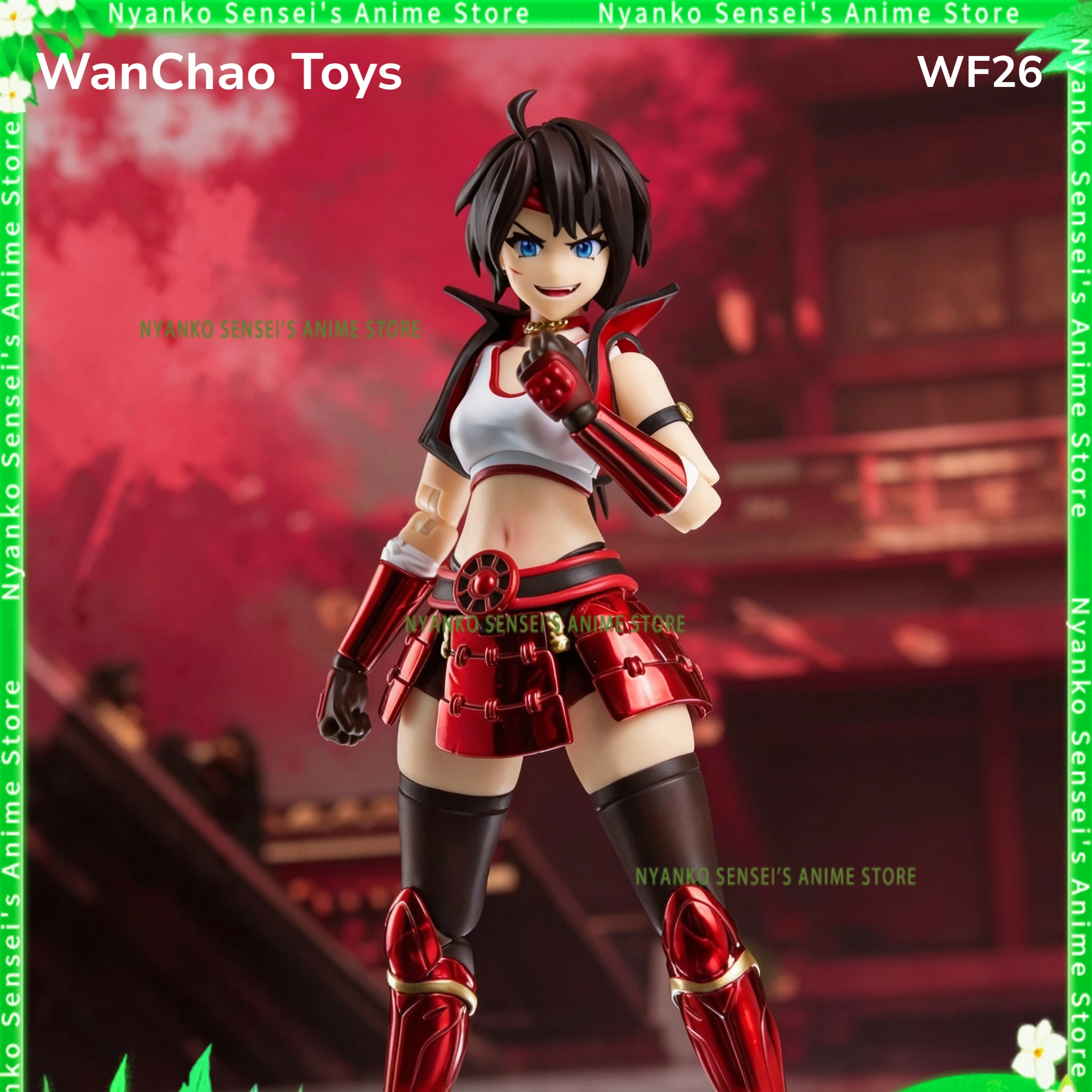 

In Stock WanChao Toys Sengoku G Series Sanada Yukimura Action Figure 15cm 2026 WF Exclusive Anime Model Trendy Toy Collectibles