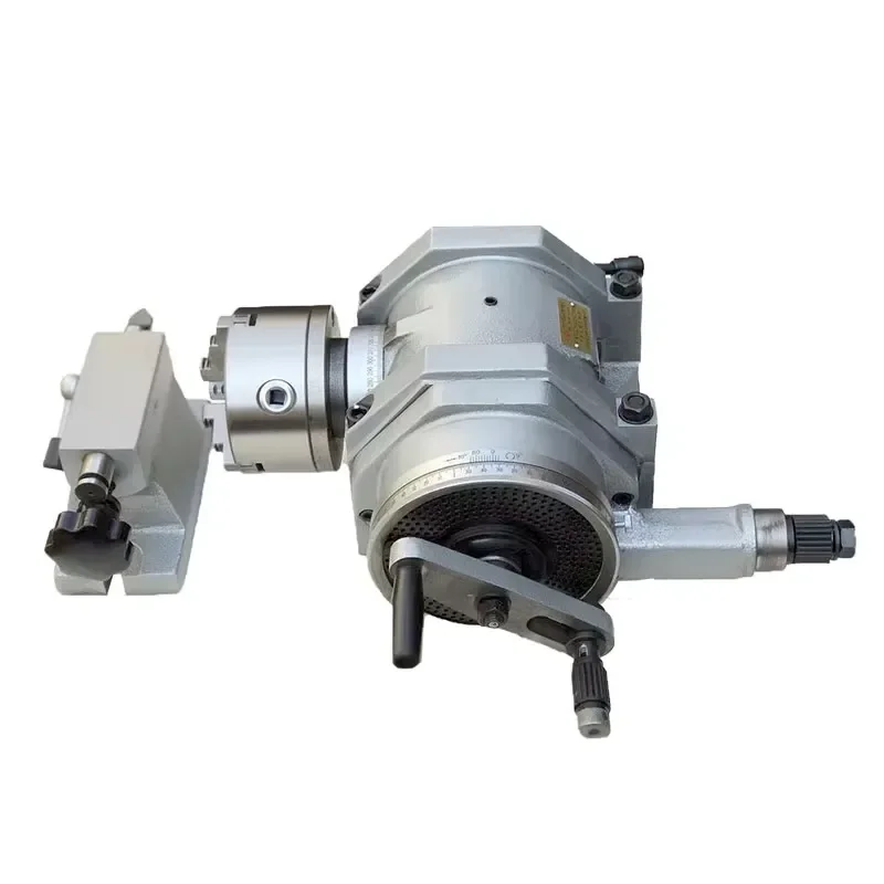 F11-160A High Precision Universal Indexing Head with Indexing Plate for Workpiece Milling and Indexing
