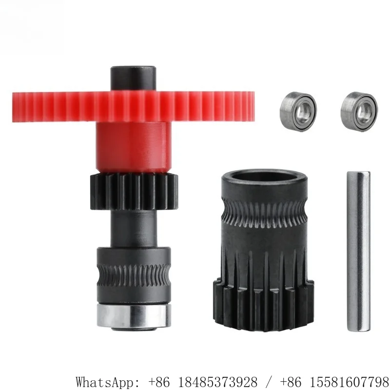 Hardened Steel Nano Coating Integrated Gear Upgrade Kit Compatible with VORON BMG 3D Printer Extruder