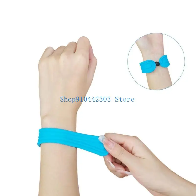 Capacitive Screen Touch Pen Silicone Bracelet Styluses Pen Hand Wrist Strap Styluses Pen for Tablet Smartphone