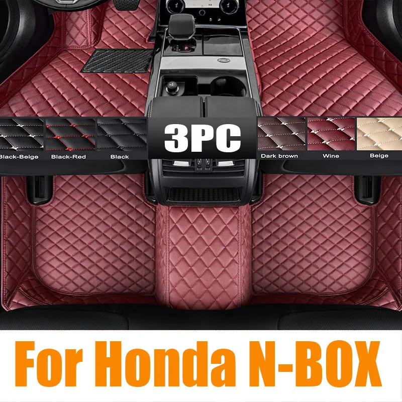 

3D TPE RHD Car Floor Mat For Honda N-BOX NBOX 2017-2020 2021 JF3 JF4 Car Floor Liner Tray Foot Pad Carpet Mats Auto Accessories