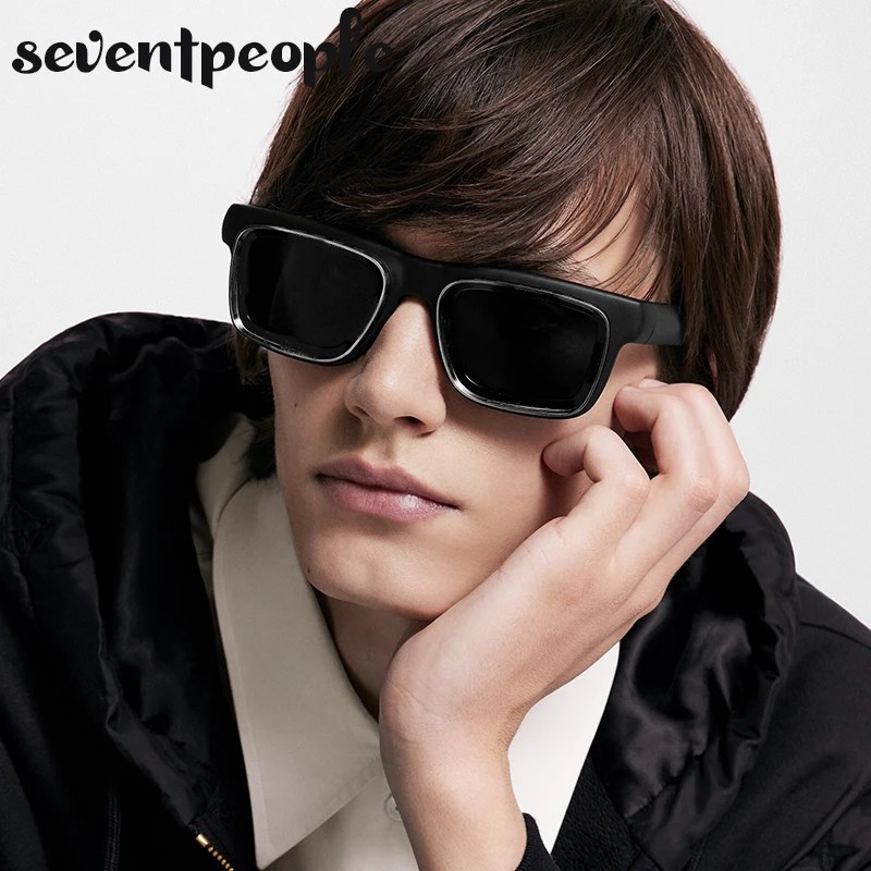 Super Vision Square Sunglasses Men 2026 Luxury Brand Designer Fashion Rectangle Sun Glasses For Women New In Rectangular Shades