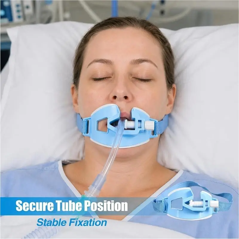 A53M-Adjustable Strap And Support Frame For Stable Tube Fixation,Designed For Laboratory And Airway Simulation