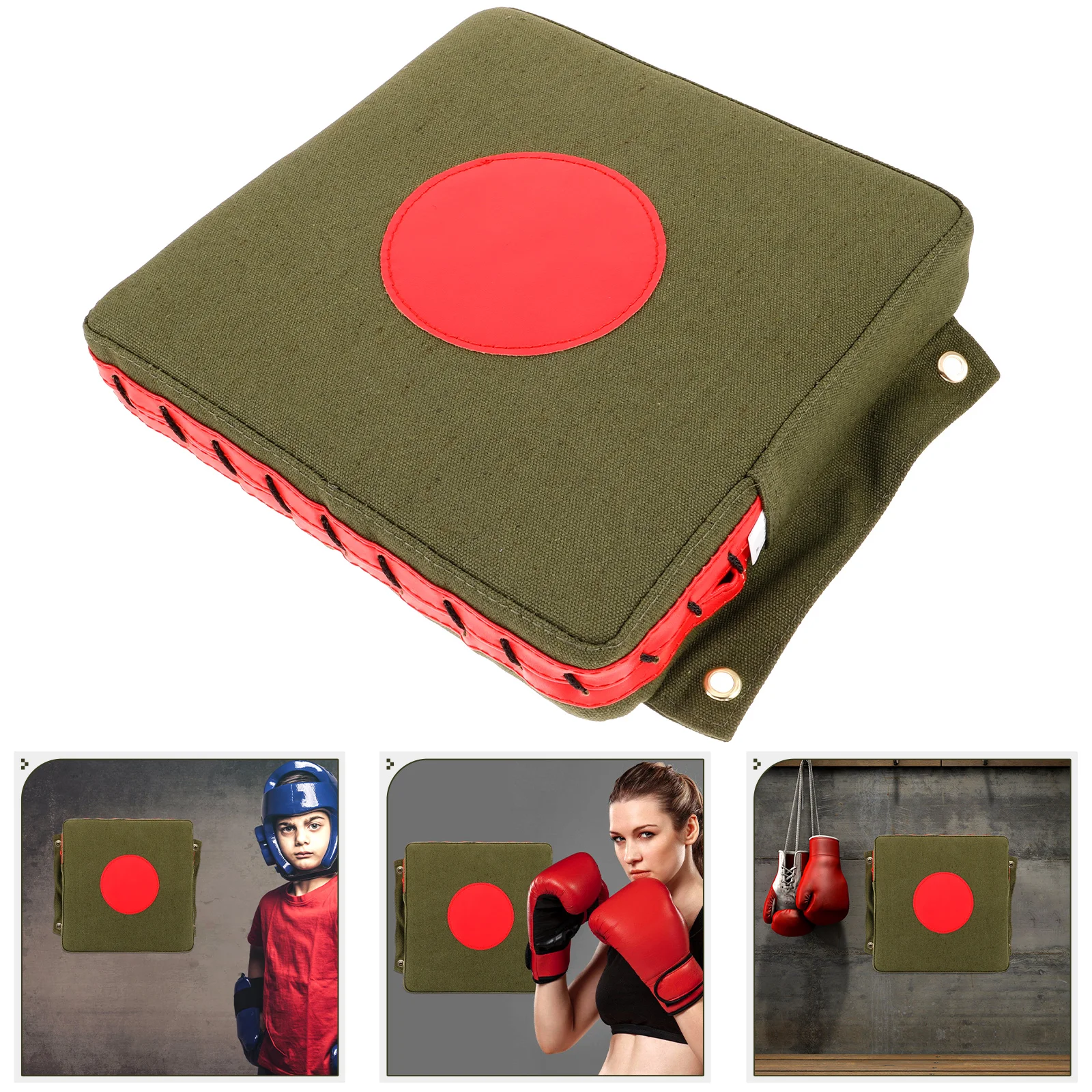 

Wall Boxing Train Bag Wall Mount Boxing Pad Four Fixing Holes Boxing Pad Boxing Practice Mat