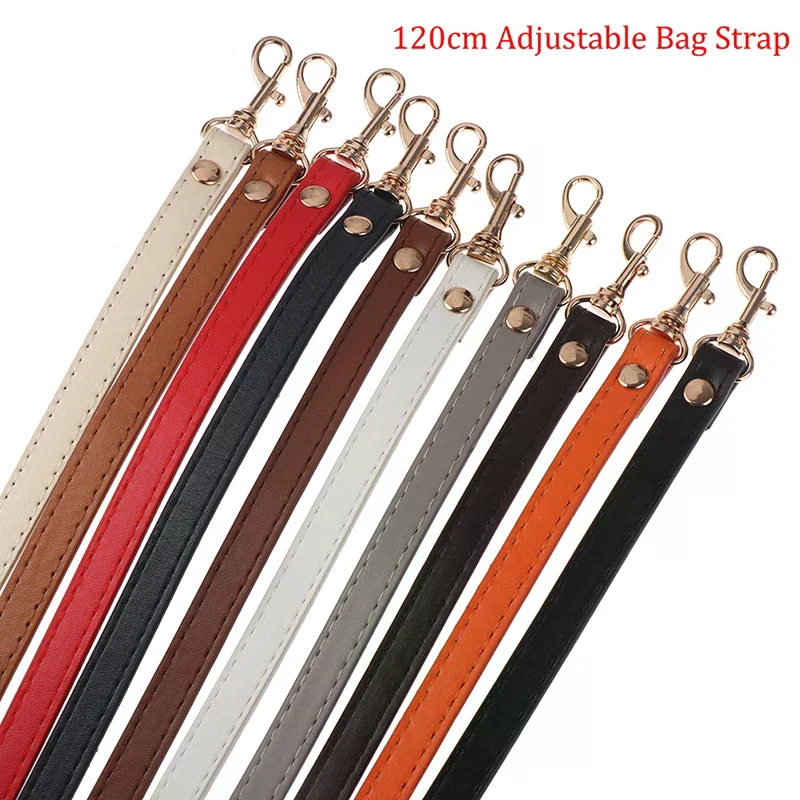 120cm Adjustable PU Leather Bag Shoulder Strap Women's Shoulder Strap Replacement Bag Strap Crossbody Bag Accessories Hot Sale