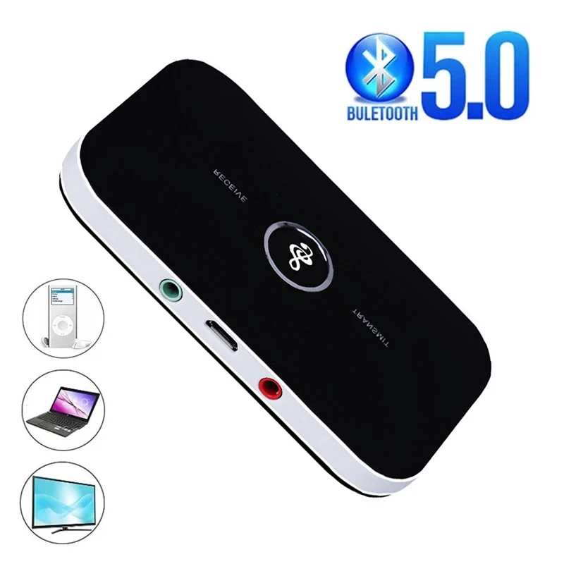 Bluetooth 5.0 Transmitter Receiver Stereo Bluetooth RCA 3.5mm AUX For TV PC Earphones Home Stereo Car Hifi Audio Adapter Dongle