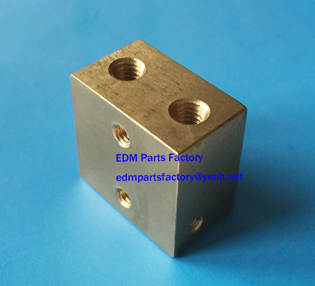 100446683,446.683 Contact block lower head,25.3x25.4x15mm for ROBOFIL 190,290, 290P,300,310,390,500, 510,690