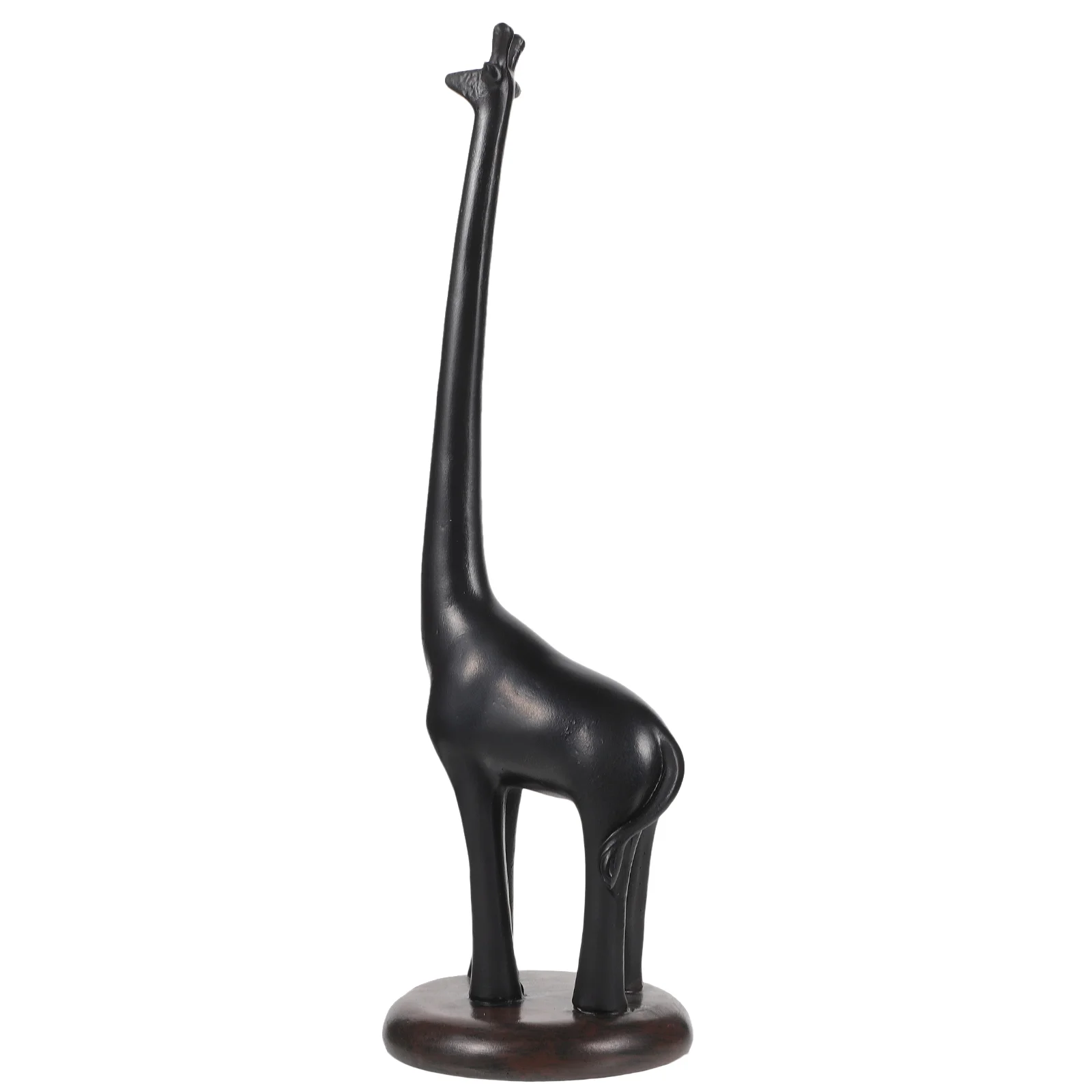 

Giraffe Paper Towel Holder Desk Organizer Kitchen Toilet Tissue Stand Necklace Hanger Rack Dispenser Synthetic Resin Standing