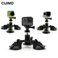 Mini Suction Cup for GoPro Hero 9 8 7 5 Black SJCAM SJ7 Yi 4K H9 Go Pro 9 Osmo Mount Window Glass Sucker Action Camera Accessory