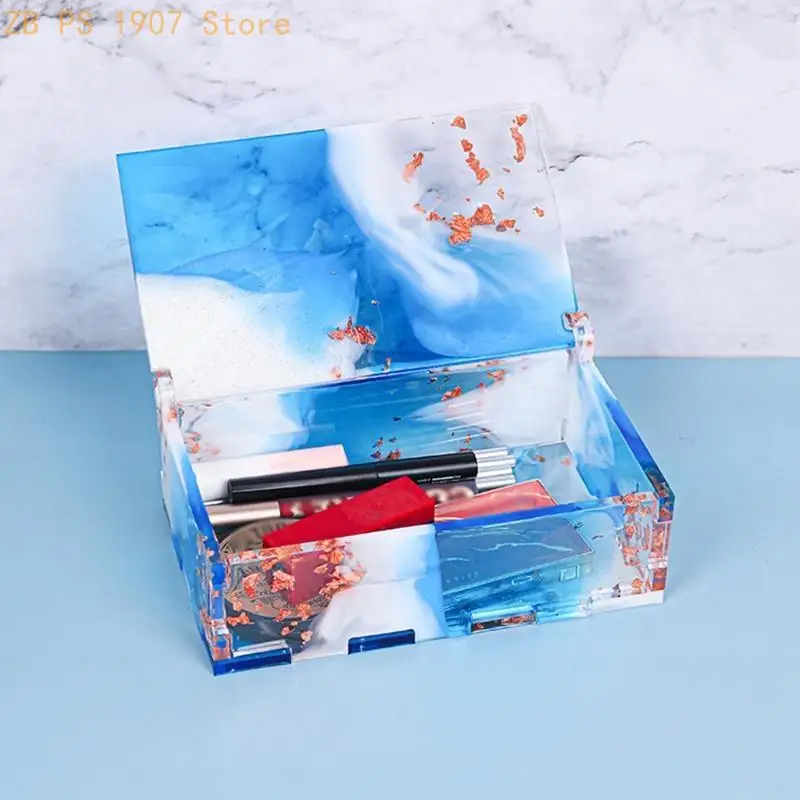 Multifunctional Storage Box Silicone Mold Suitable for People of Different Ages 55KA