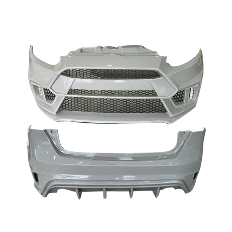 

Для Ford Focus 2012-2014 RS Style Bodykit передний и задний бампер, лицевой комплект из полипропилена, внешняя часть, новое состояние, обновление автомобиля