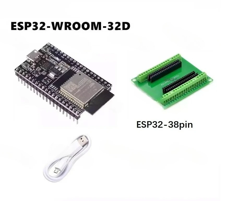 DRSAT ESP-WROOM-32 ESSP132 ESSP1D Development Board 2.4GHz Dual-Mode WiFi + Bluetooth Dual Cores Microcontroller Processor Integ